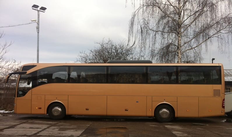 South Bohemia: Buses order in České Budějovice in České Budějovice and Czech Republic